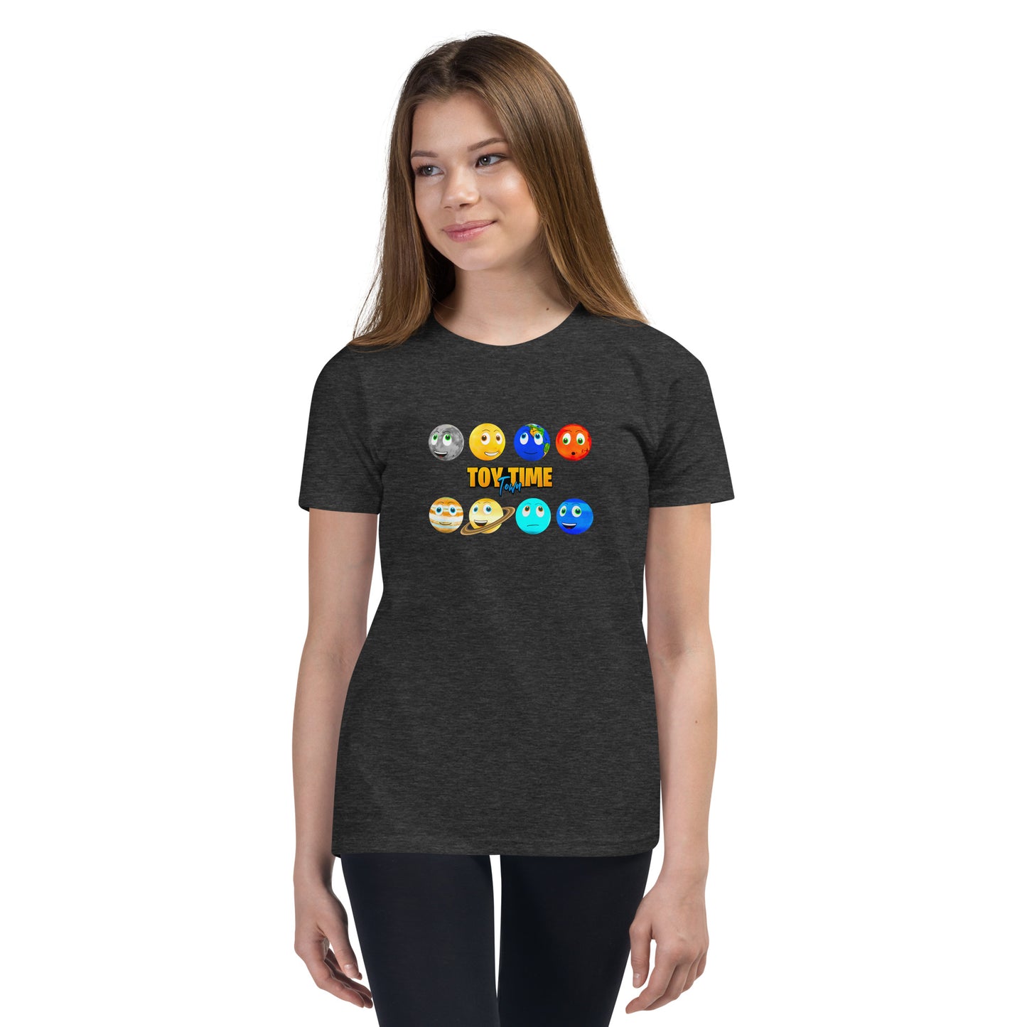 Toy Time Town Planets - Youth Short Sleeve T-Shirt