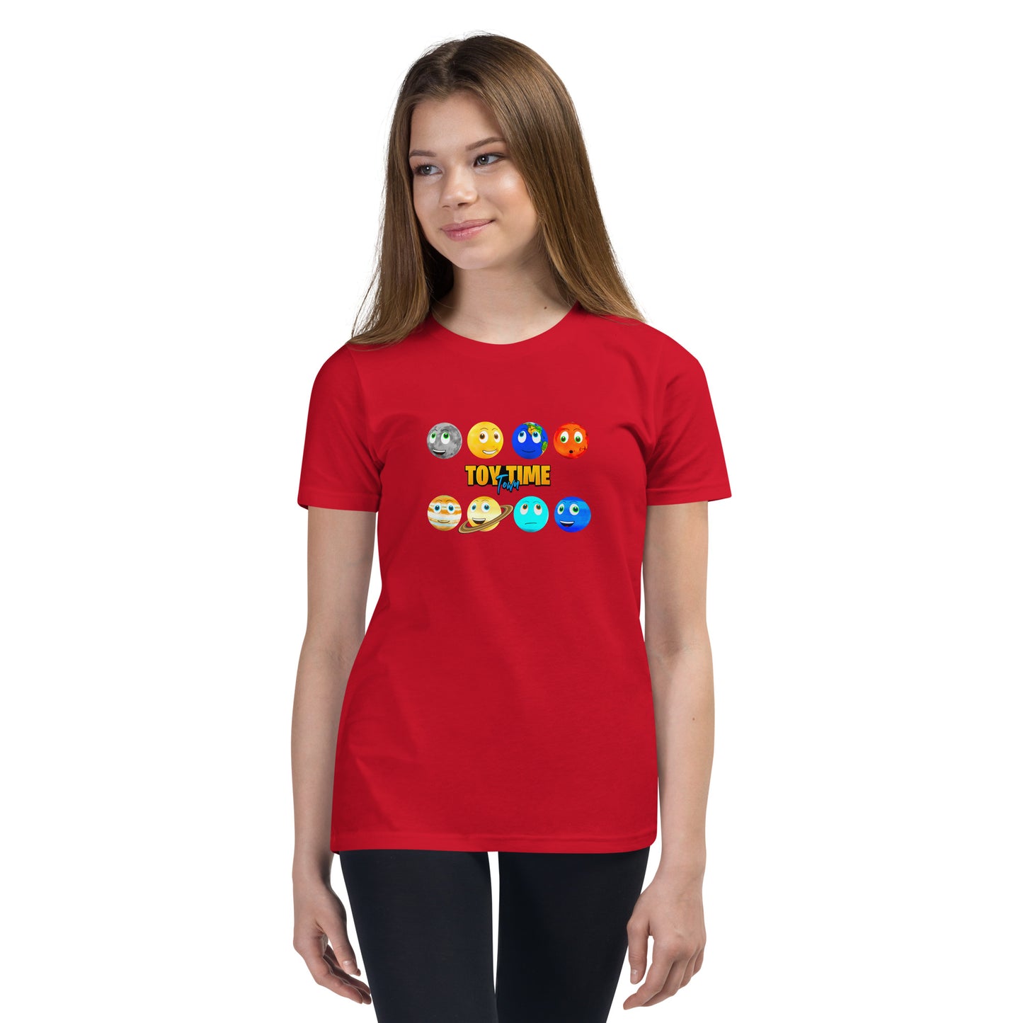 Toy Time Town Planets - Youth Short Sleeve T-Shirt