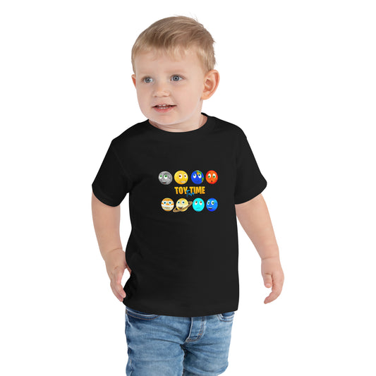 Toy Time Town Planets - Toddler Short Sleeve Tee