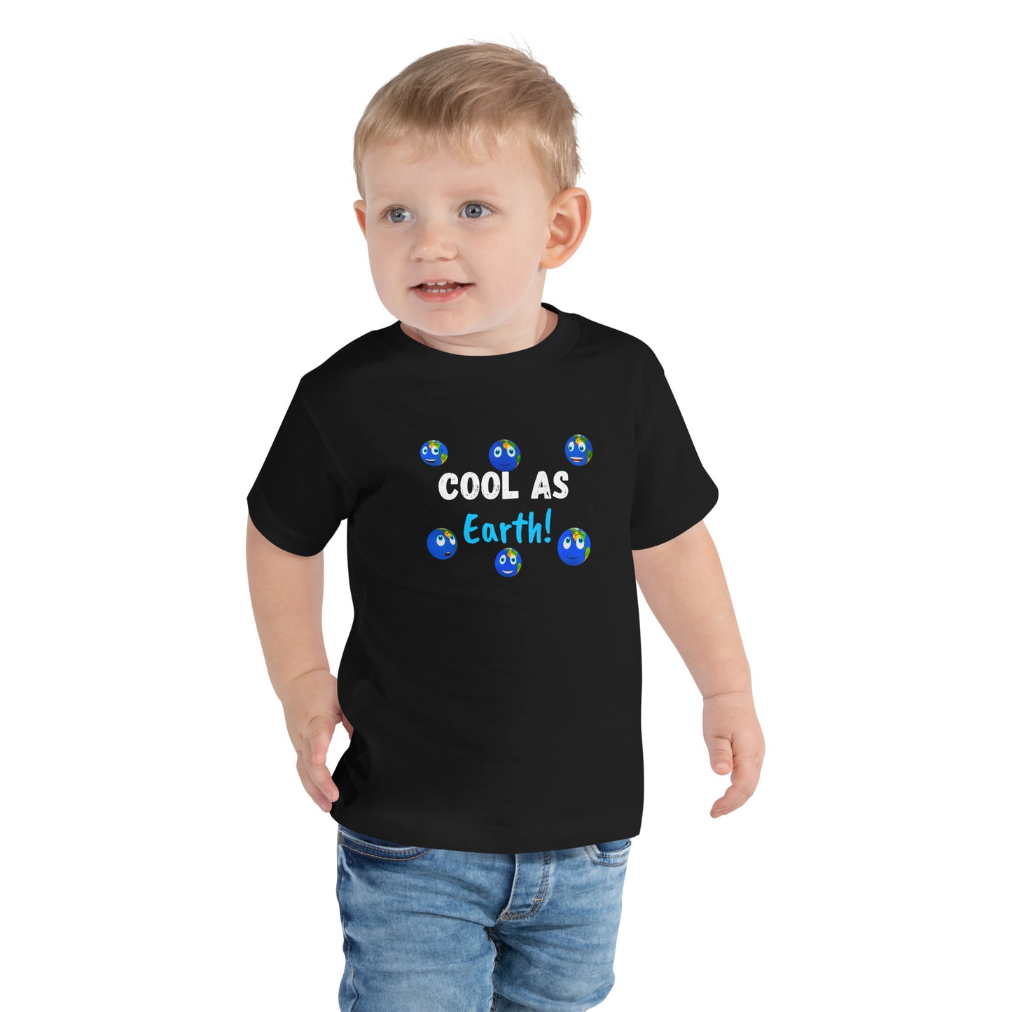 Toy Time Town Cool as Earth! - Toddler Short Sleeve Tee