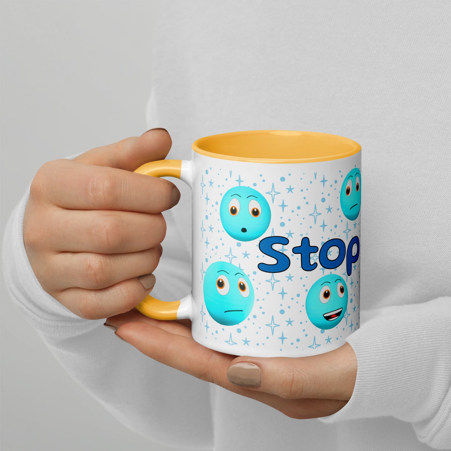 Toy Time Town Stop That Star Mug with Colour Inside