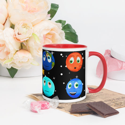 Toy Time Town Star Planets Mug with Colour Inside