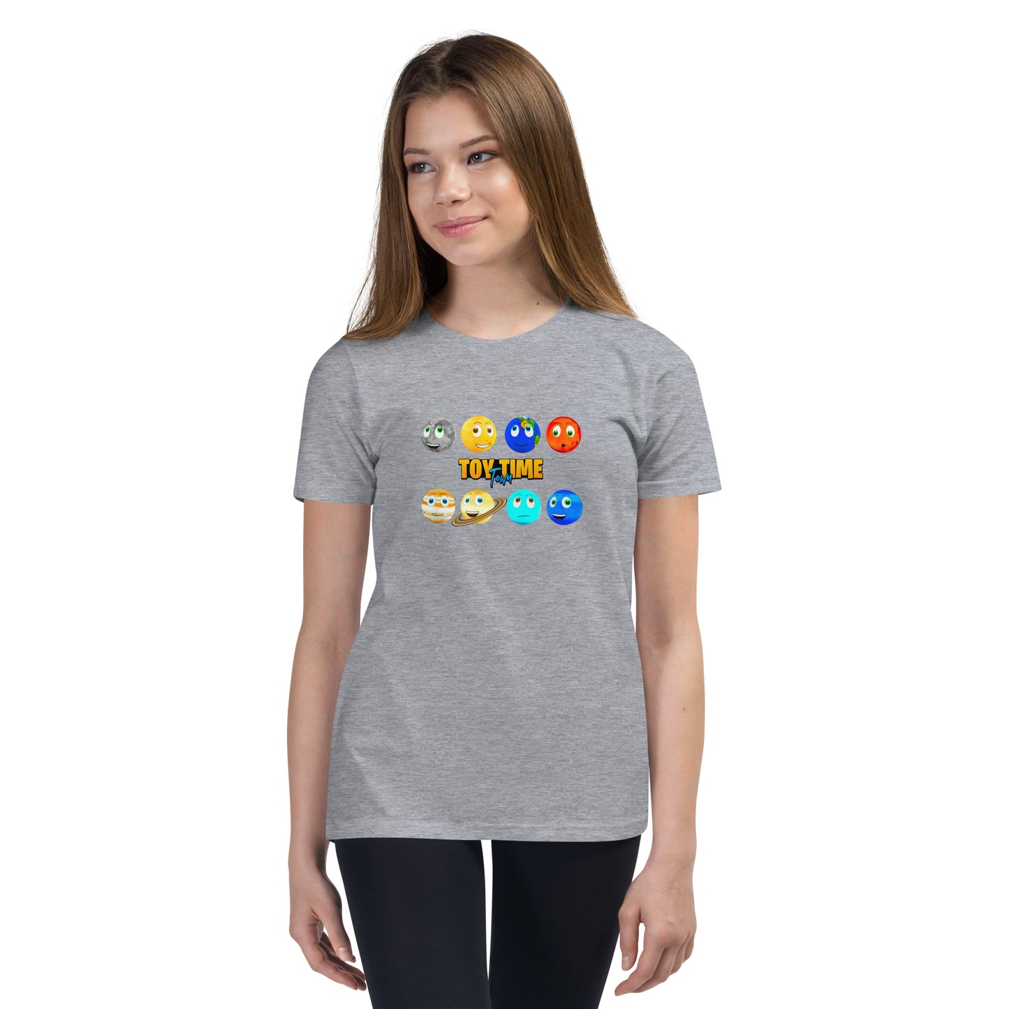 Toy Time Town Planets - Youth Short Sleeve T-Shirt