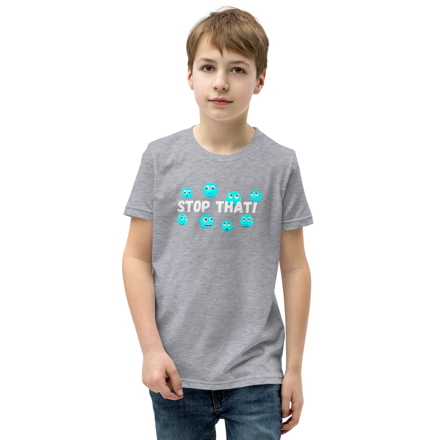 Toy Time Town Uranus Stop That! - Youth Short Sleeve T-Shirt