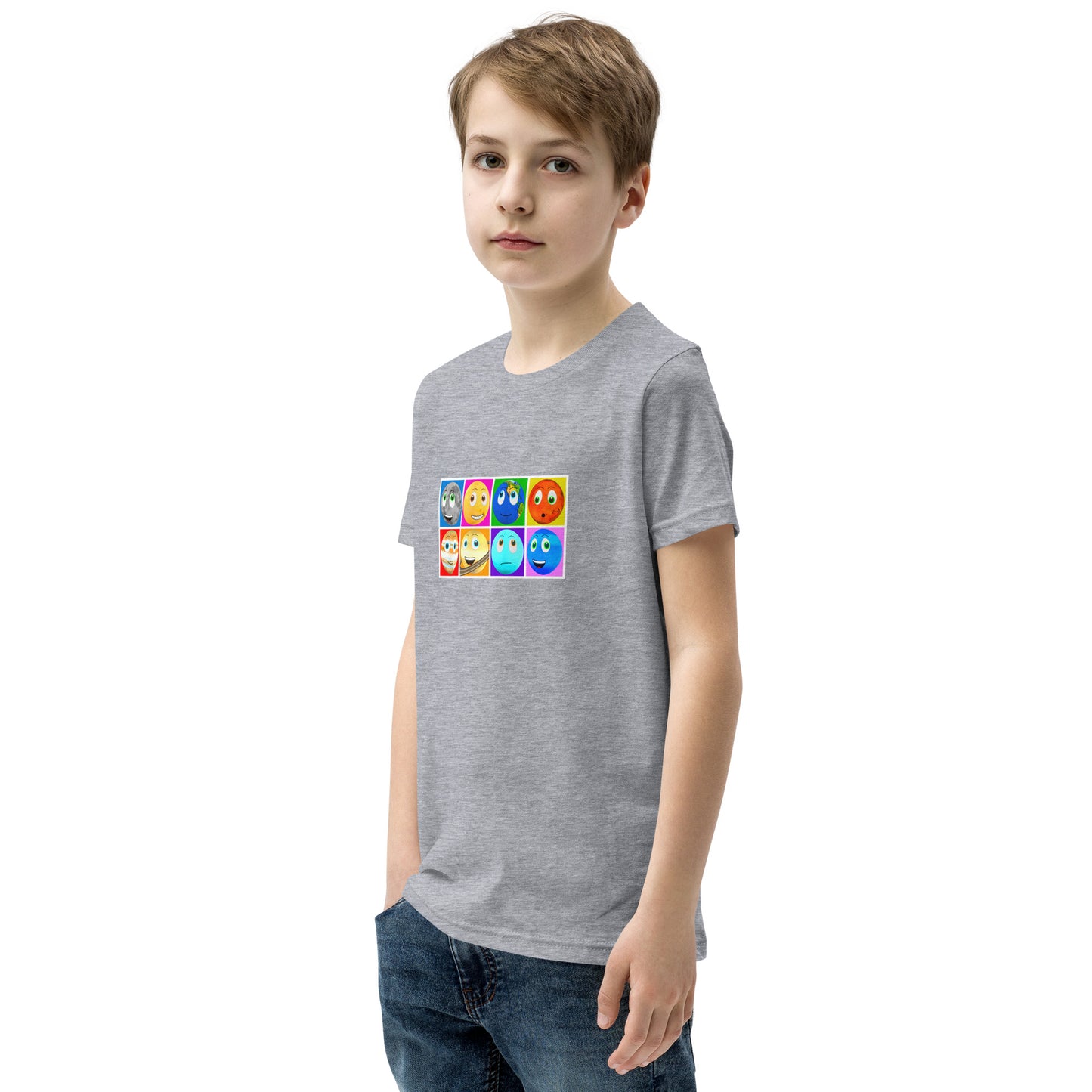 Toy Time Town Squares - Youth Short Sleeve T-Shirt