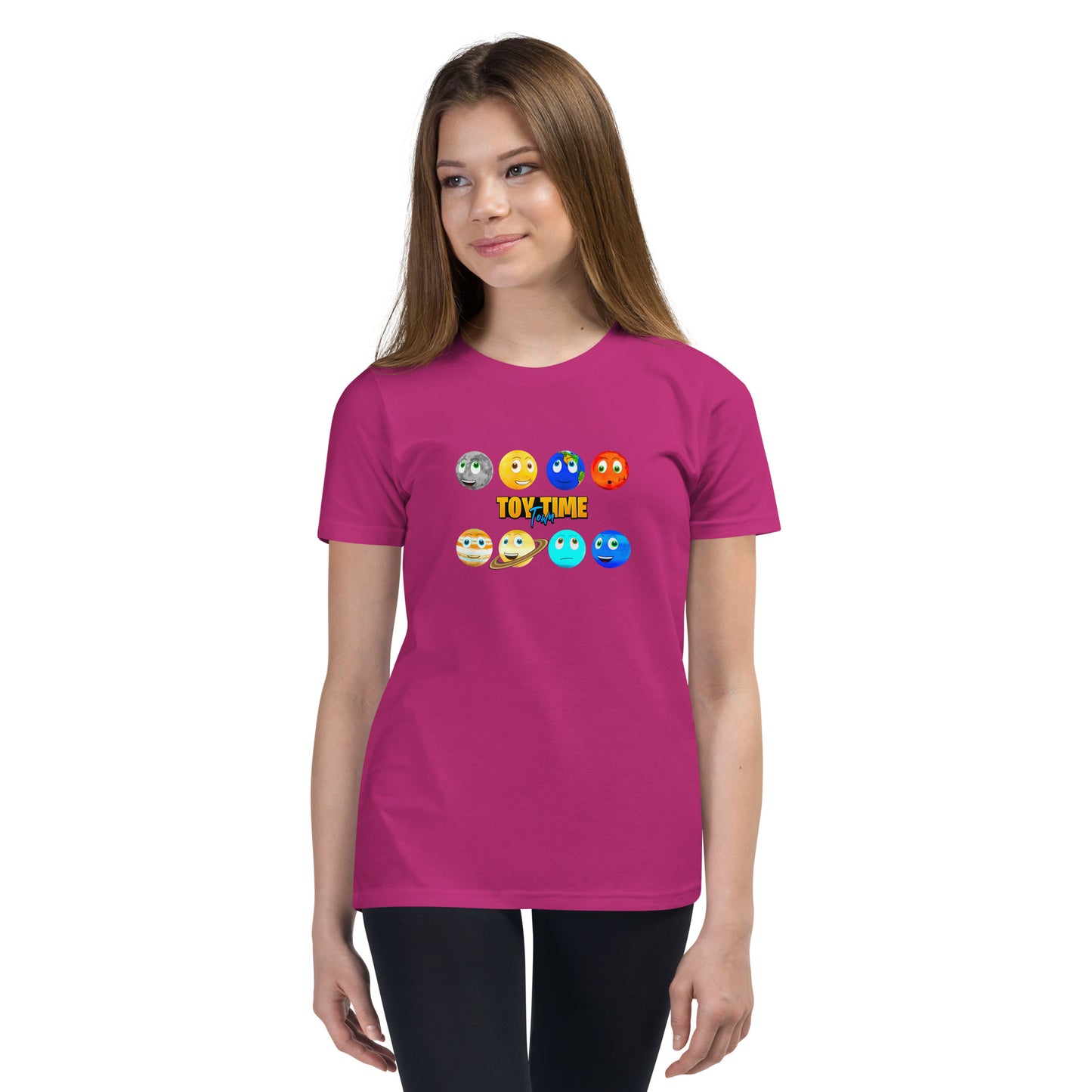 Toy Time Town Planets - Youth Short Sleeve T-Shirt