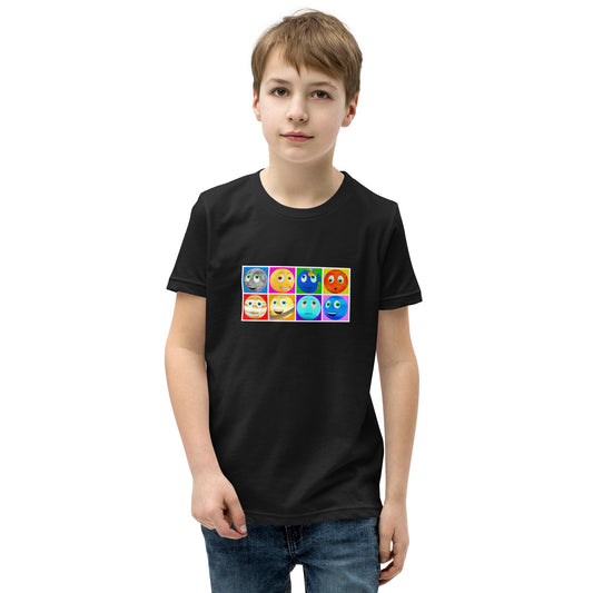 Toy Time Town Squares - Youth Short Sleeve T-Shirt