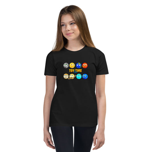 Toy Time Town Planets - Youth Short Sleeve T-Shirt