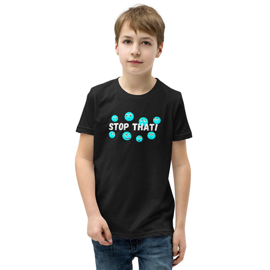 Toy Time Town Uranus Stop That! - Youth Short Sleeve T-Shirt