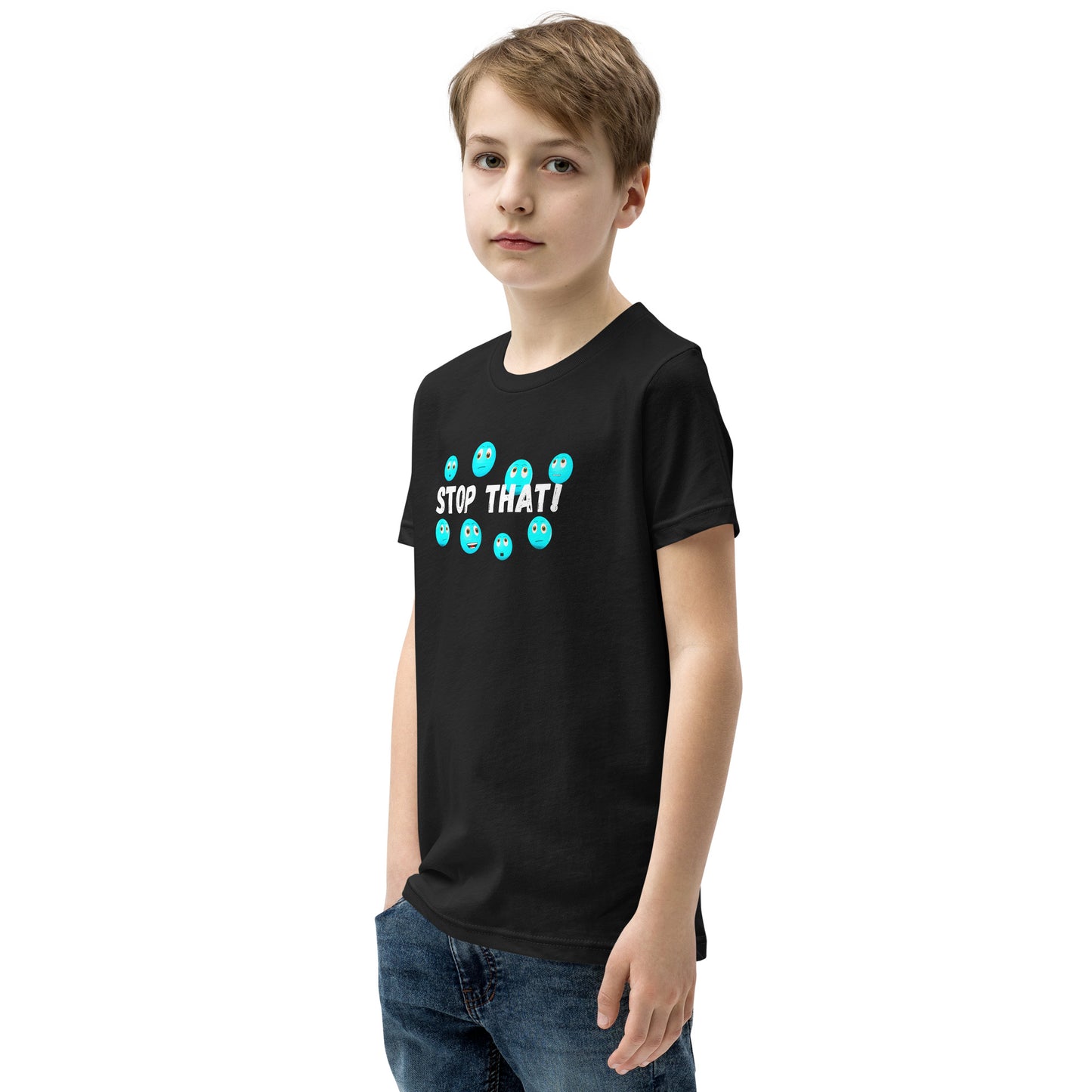 Toy Time Town Uranus Stop That! - Youth Short Sleeve T-Shirt