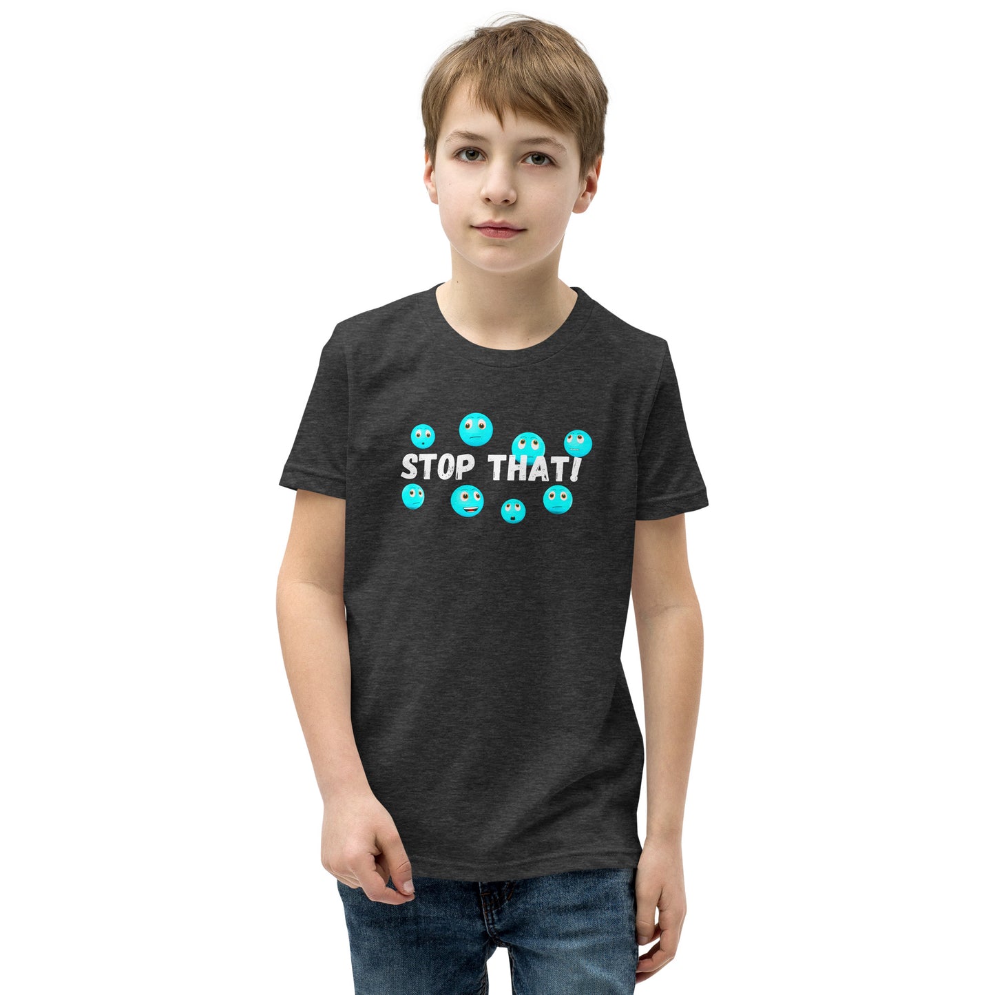 Toy Time Town Uranus Stop That! - Youth Short Sleeve T-Shirt