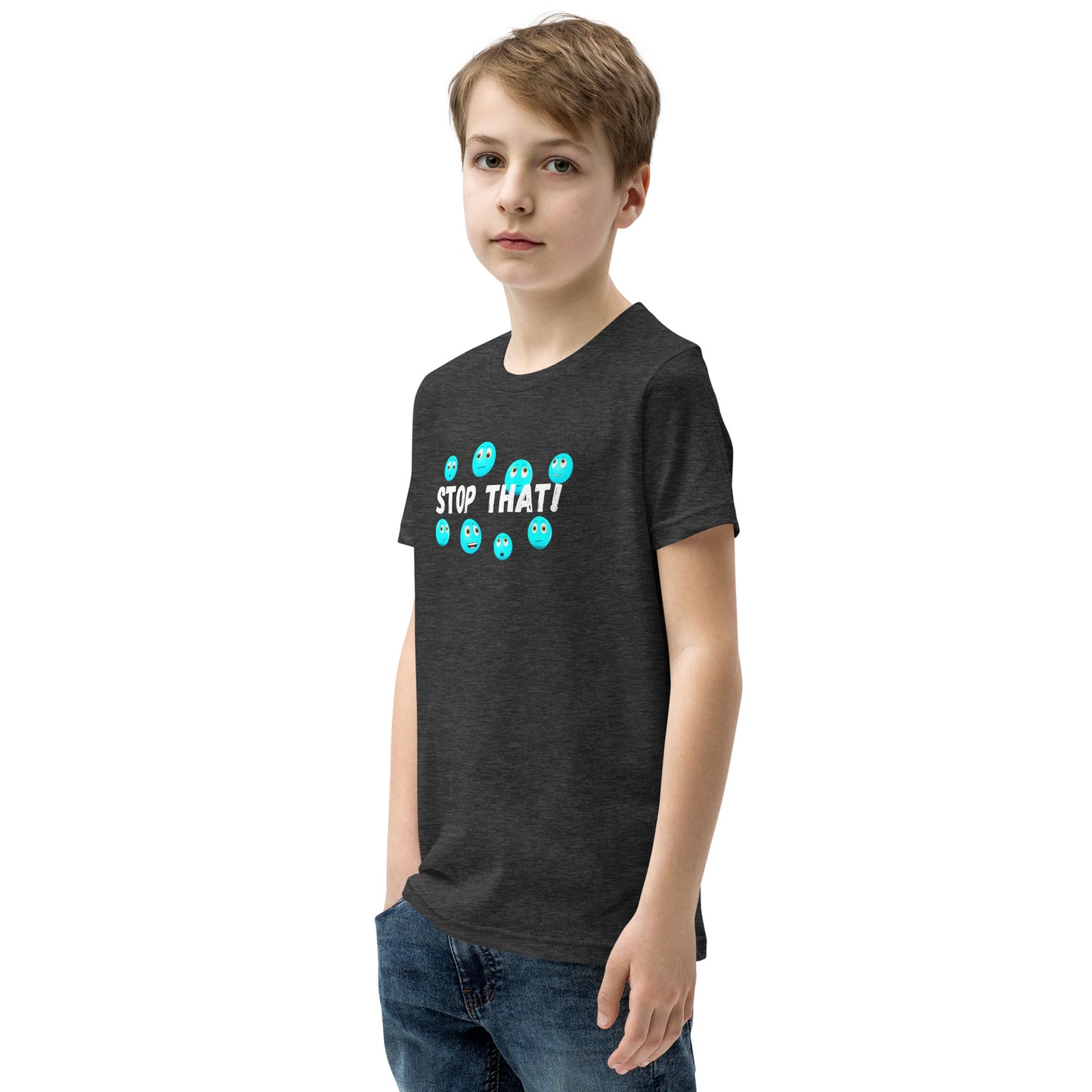 Toy Time Town Uranus Stop That! - Youth Short Sleeve T-Shirt