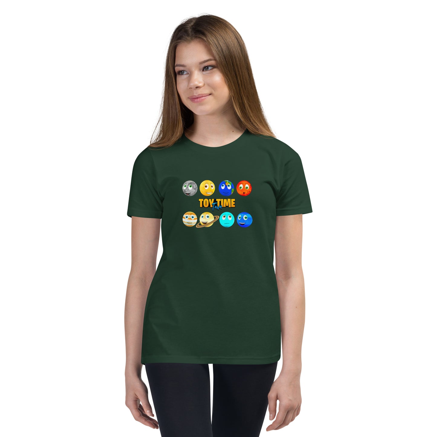 Toy Time Town Planets - Youth Short Sleeve T-Shirt