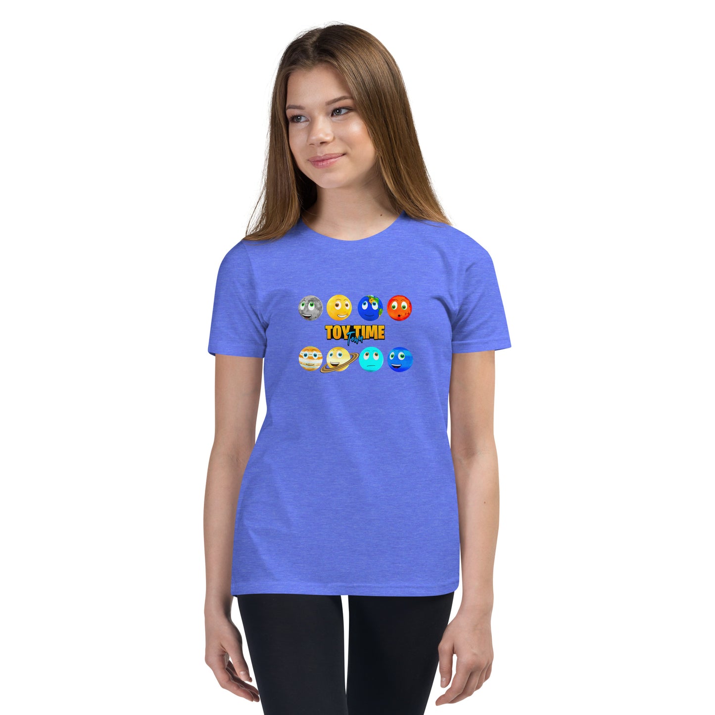 Toy Time Town Planets - Youth Short Sleeve T-Shirt