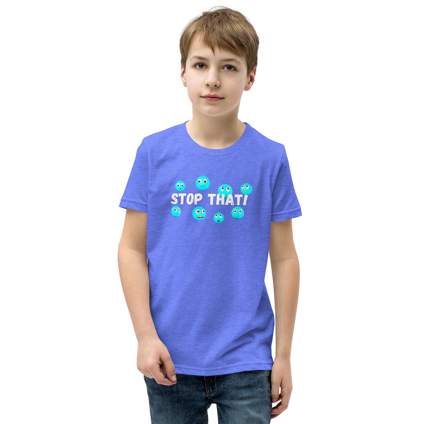 Toy Time Town Uranus Stop That! - Youth Short Sleeve T-Shirt