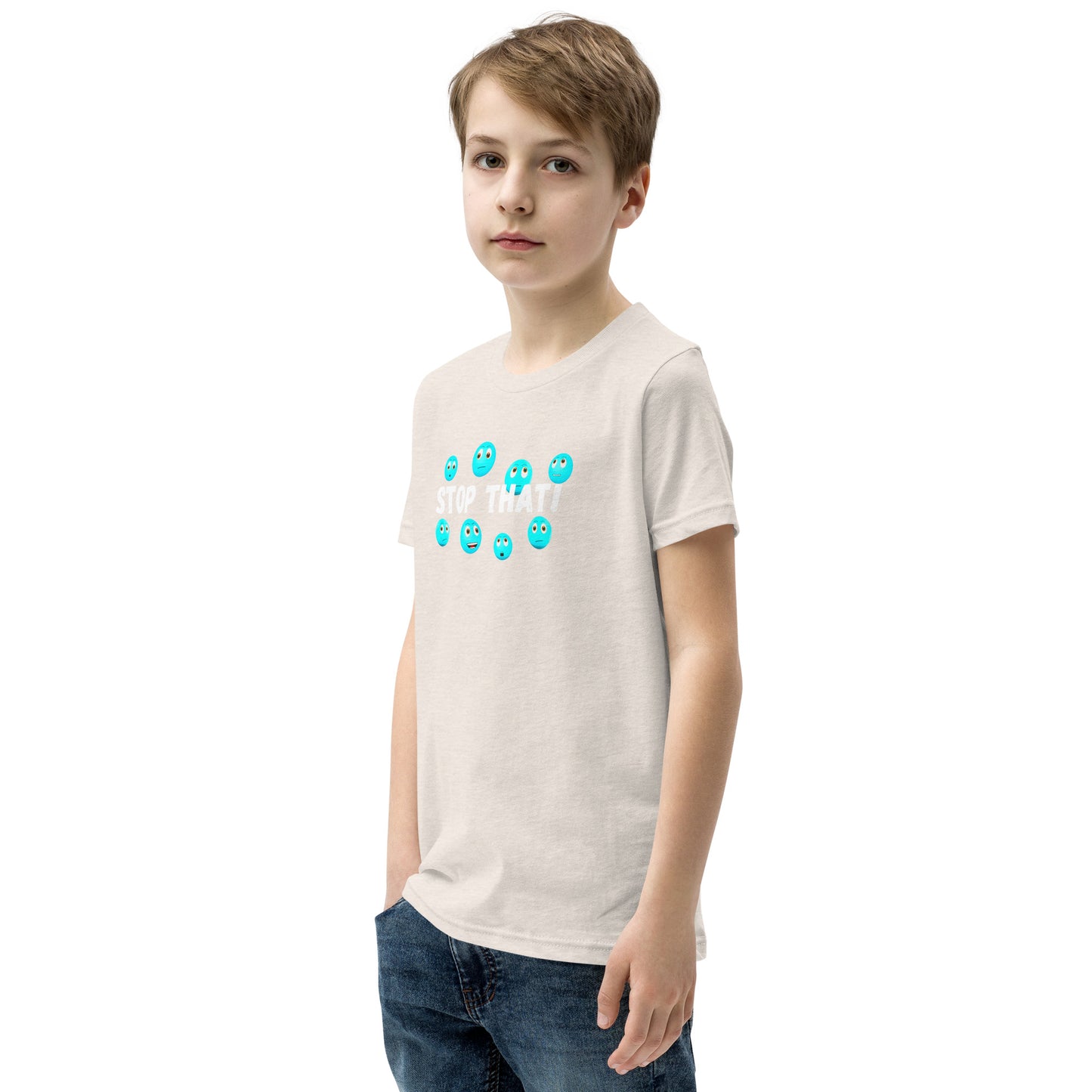 Toy Time Town Uranus Stop That! - Youth Short Sleeve T-Shirt