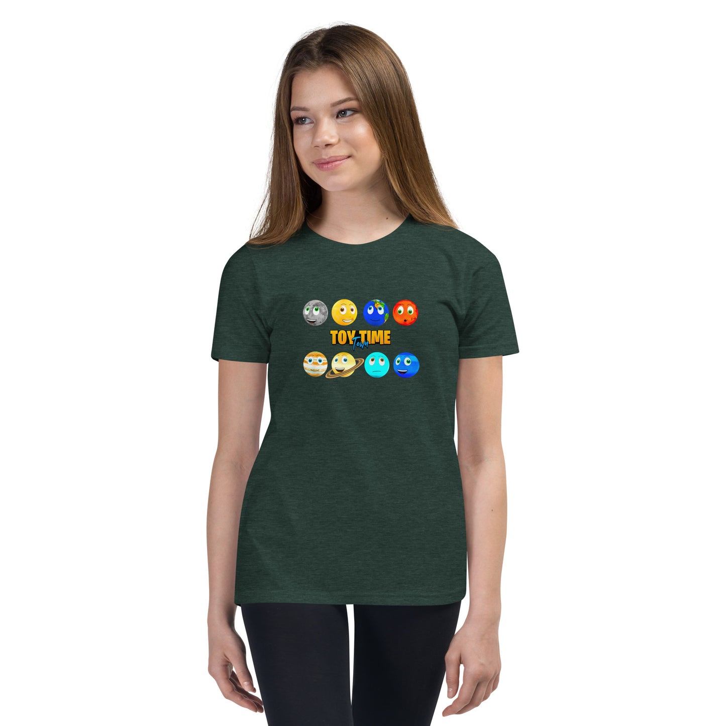 Toy Time Town Planets - Youth Short Sleeve T-Shirt