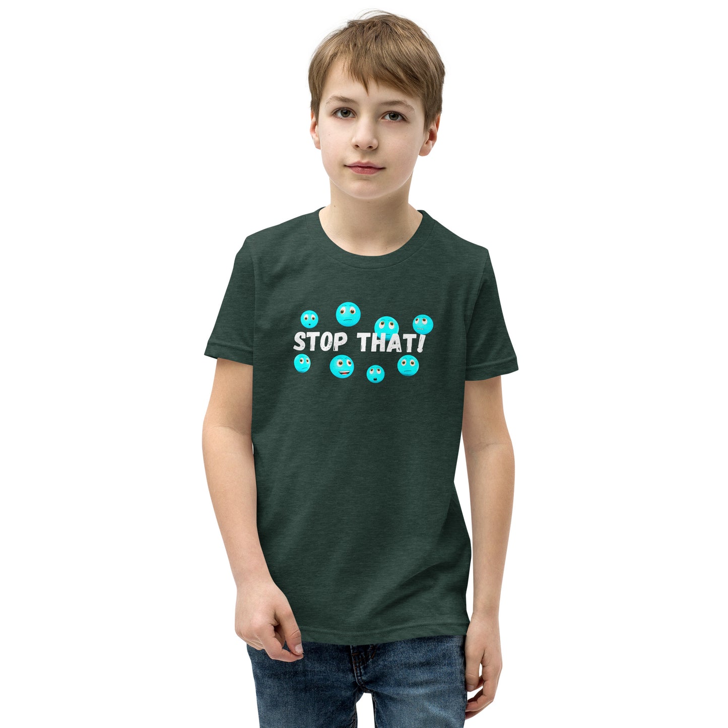Toy Time Town Uranus Stop That! - Youth Short Sleeve T-Shirt
