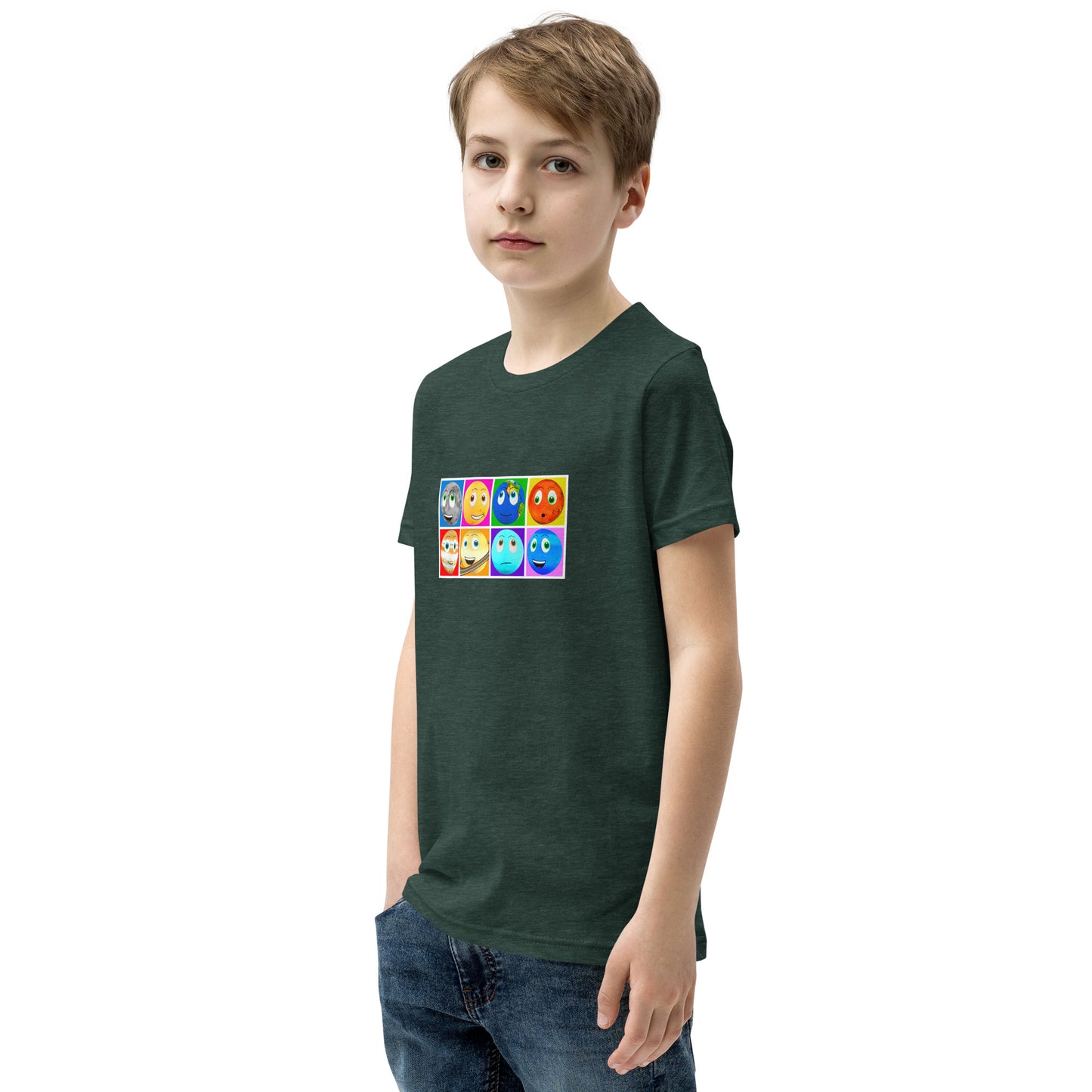 Toy Time Town Squares - Youth Short Sleeve T-Shirt