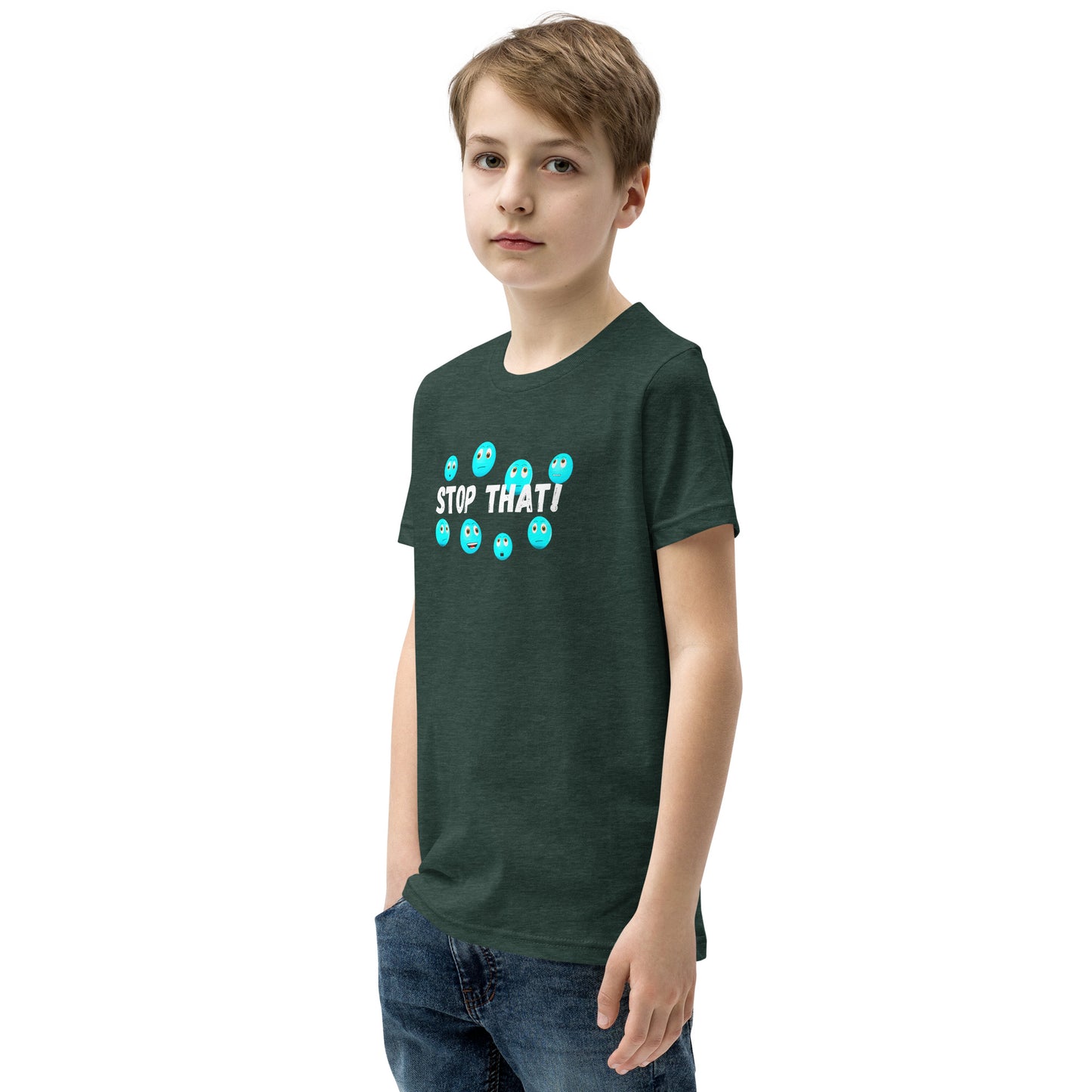 Toy Time Town Uranus Stop That! - Youth Short Sleeve T-Shirt