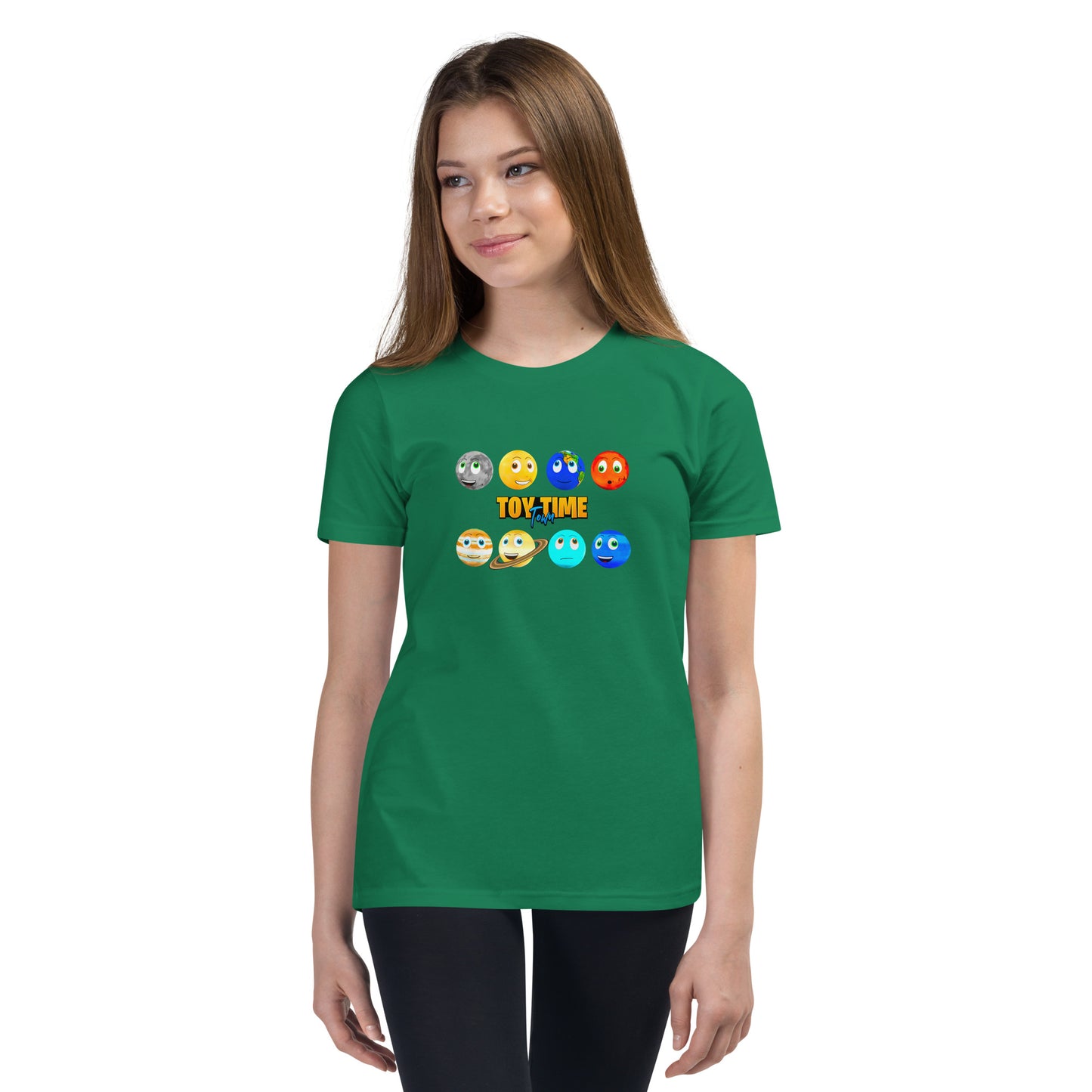 Toy Time Town Planets - Youth Short Sleeve T-Shirt