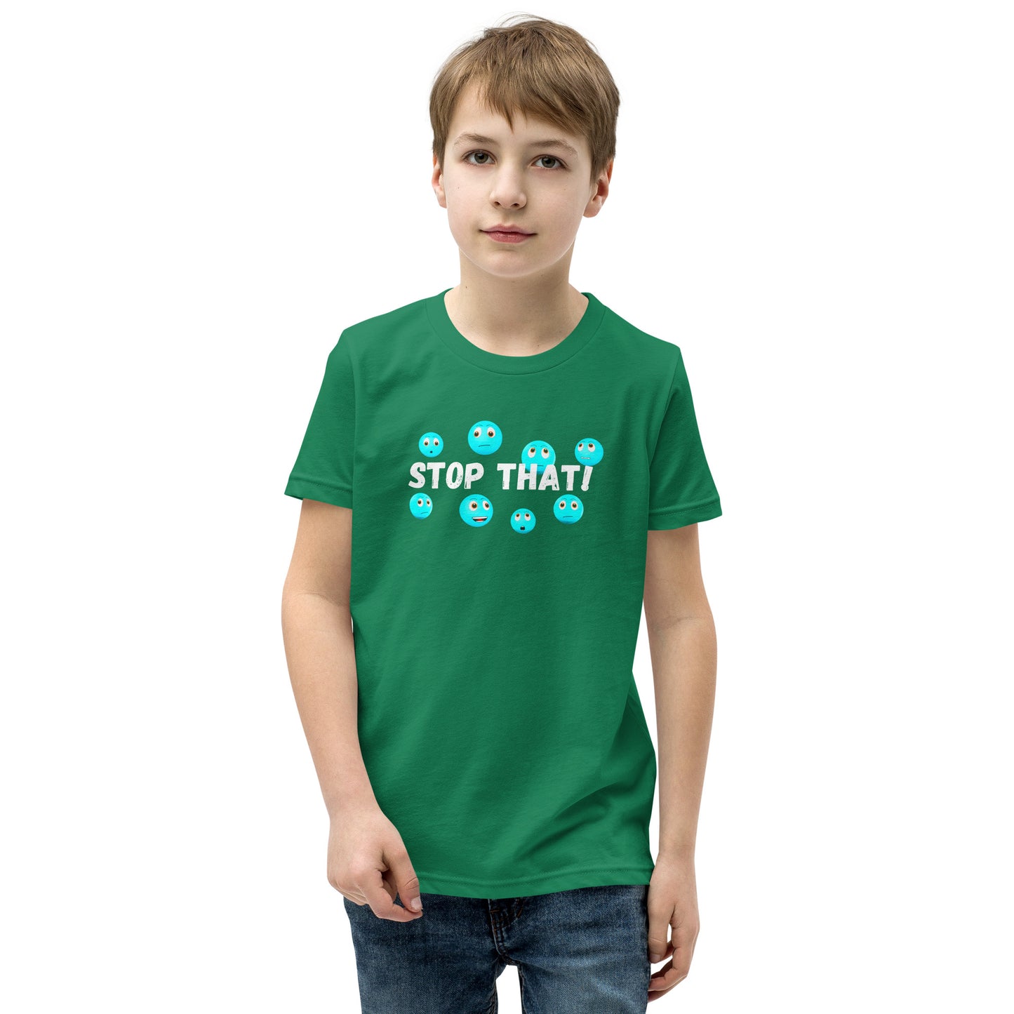 Toy Time Town Uranus Stop That! - Youth Short Sleeve T-Shirt