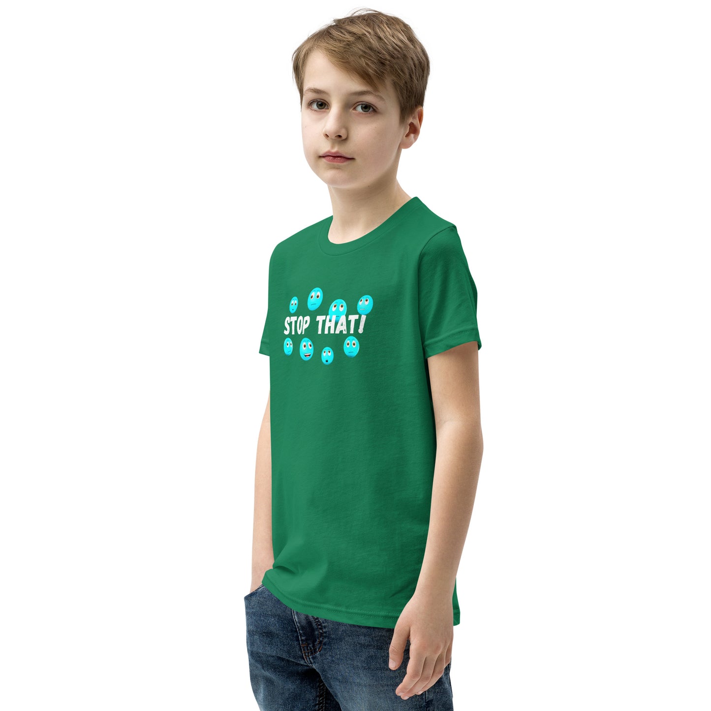 Toy Time Town Uranus Stop That! - Youth Short Sleeve T-Shirt