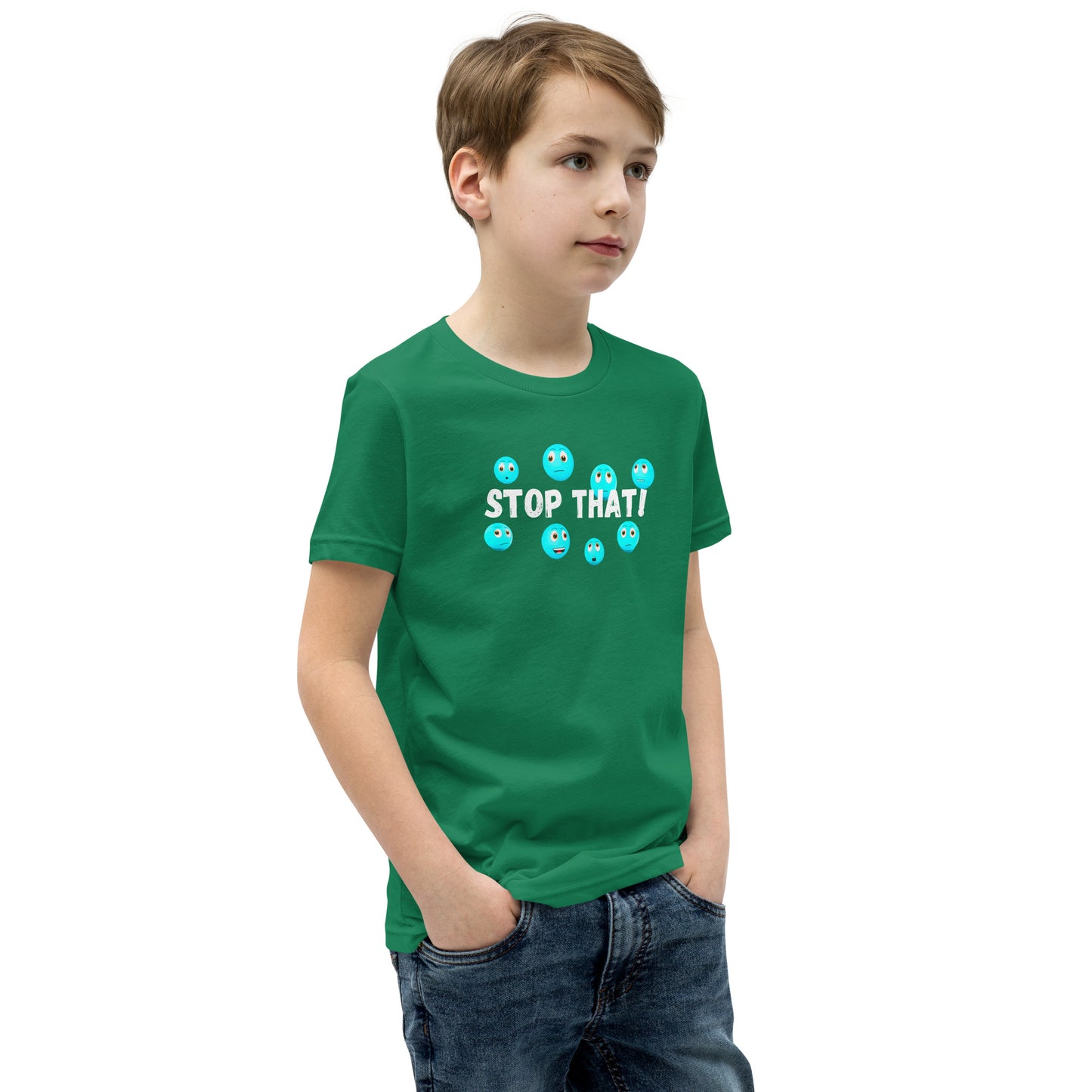 Toy Time Town Uranus Stop That! - Youth Short Sleeve T-Shirt