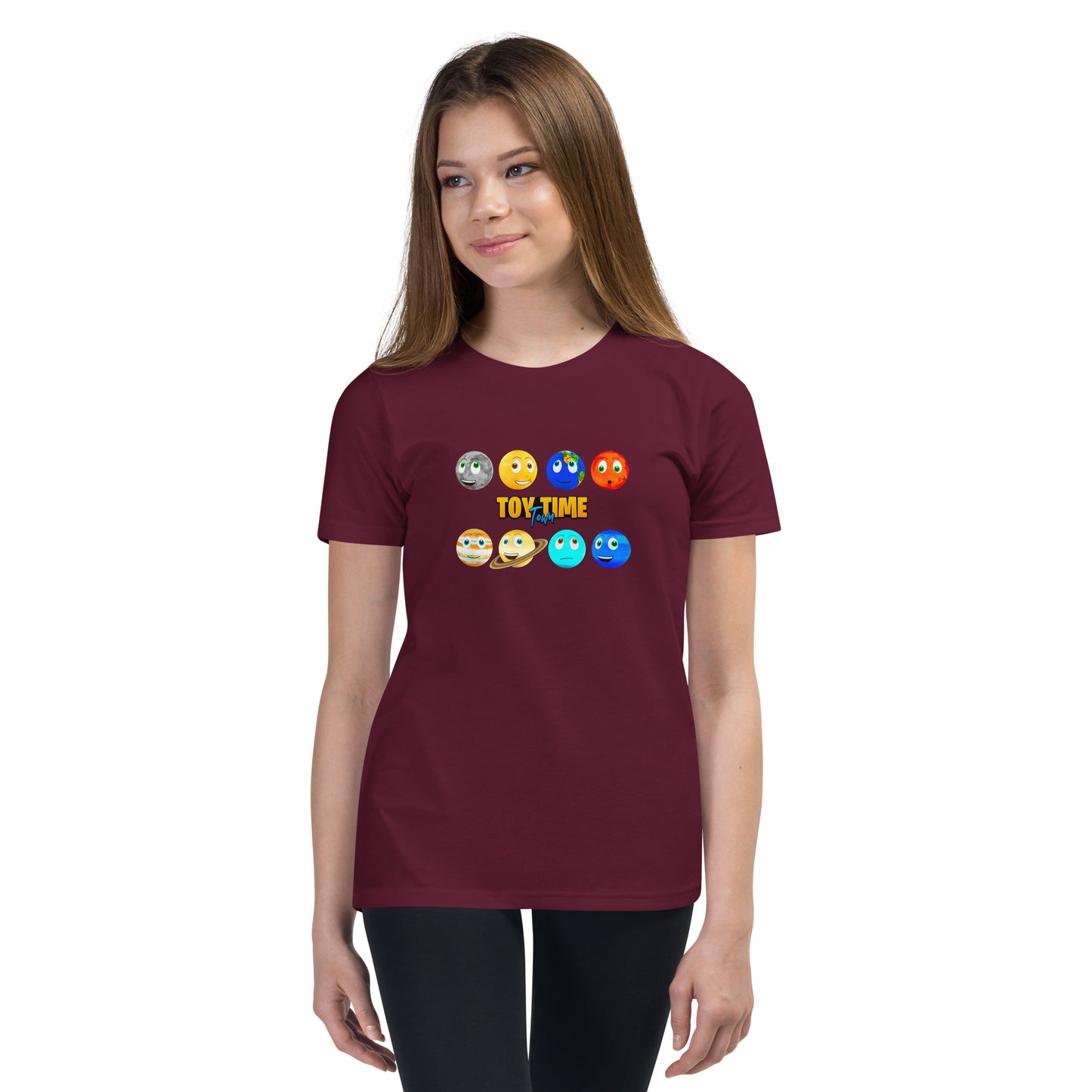 Toy Time Town Planets - Youth Short Sleeve T-Shirt