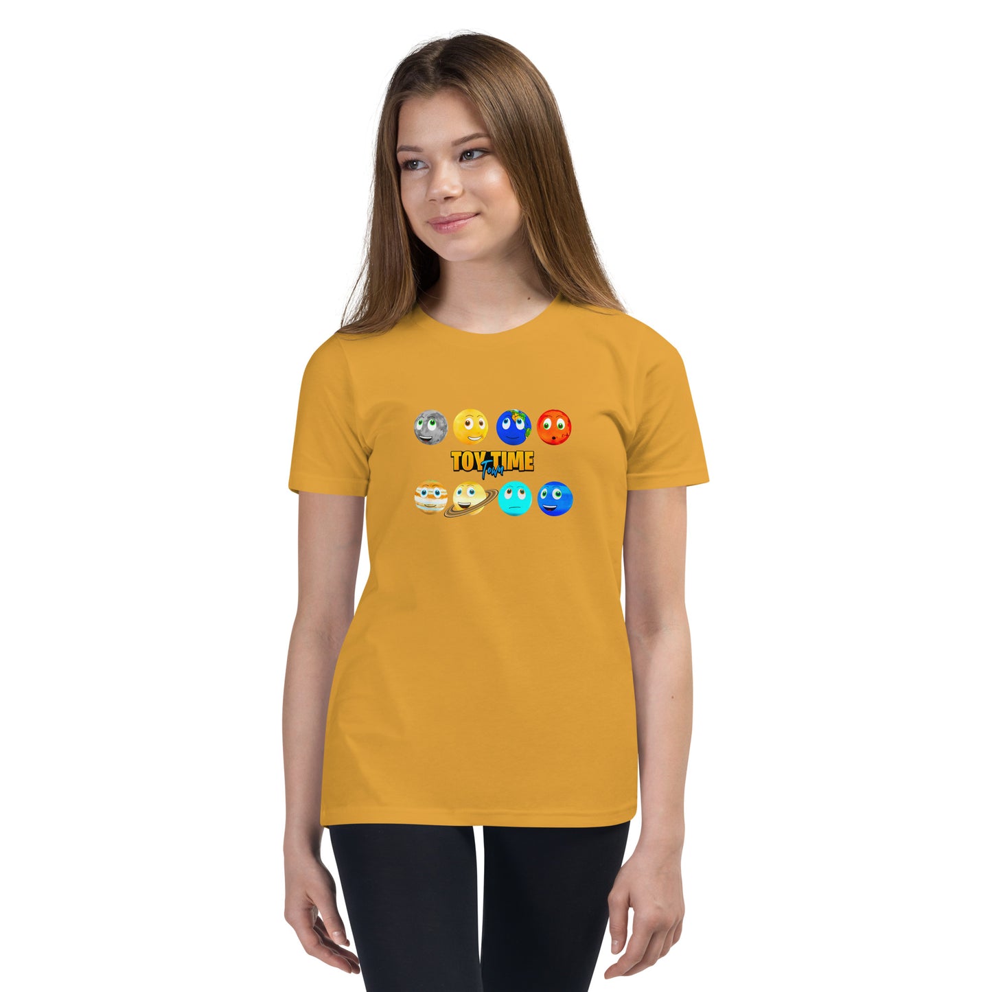 Toy Time Town Planets - Youth Short Sleeve T-Shirt