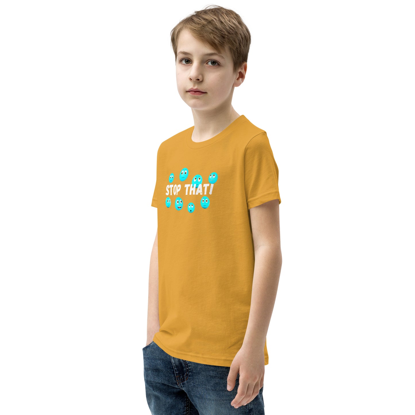 Toy Time Town Uranus Stop That! - Youth Short Sleeve T-Shirt