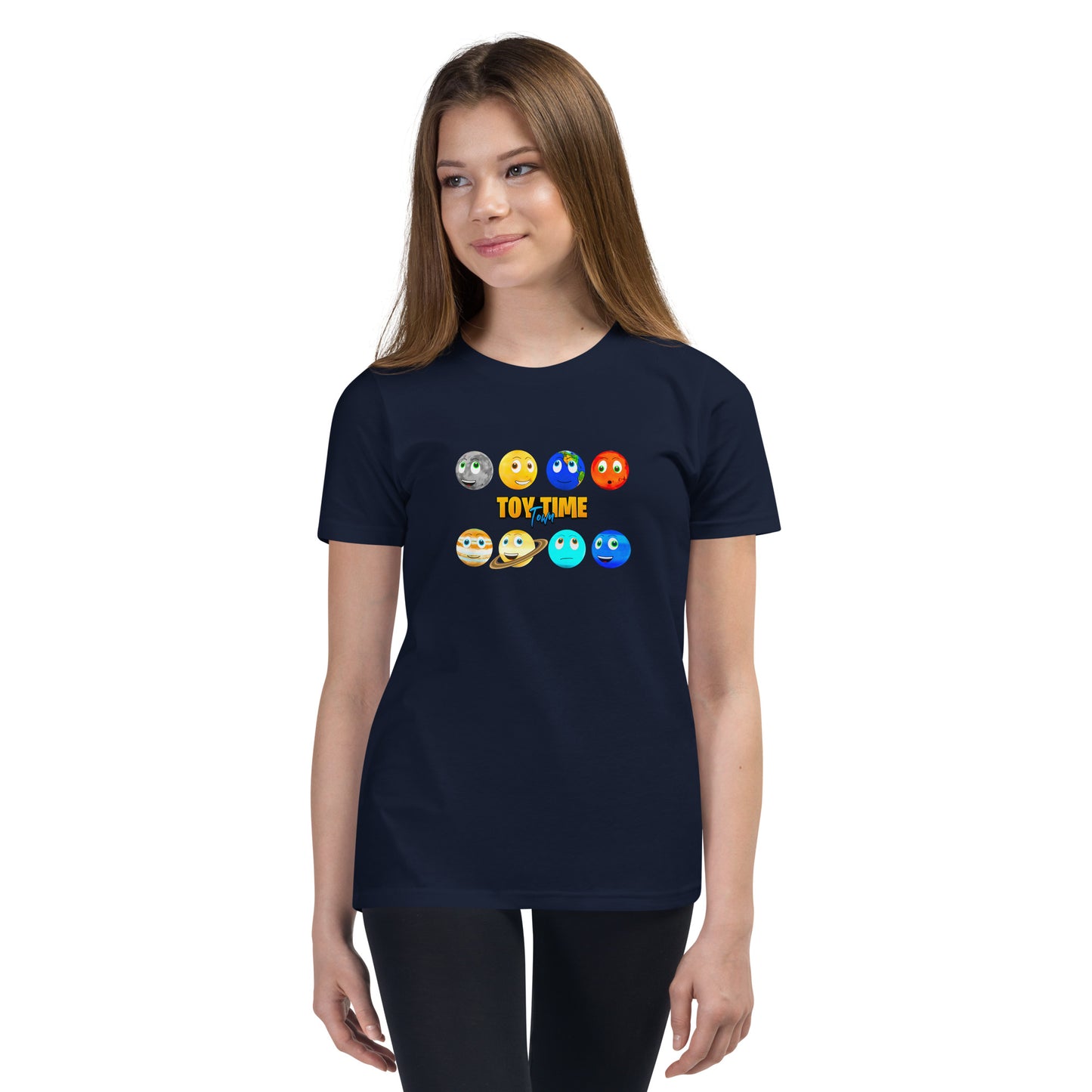 Toy Time Town Planets - Youth Short Sleeve T-Shirt