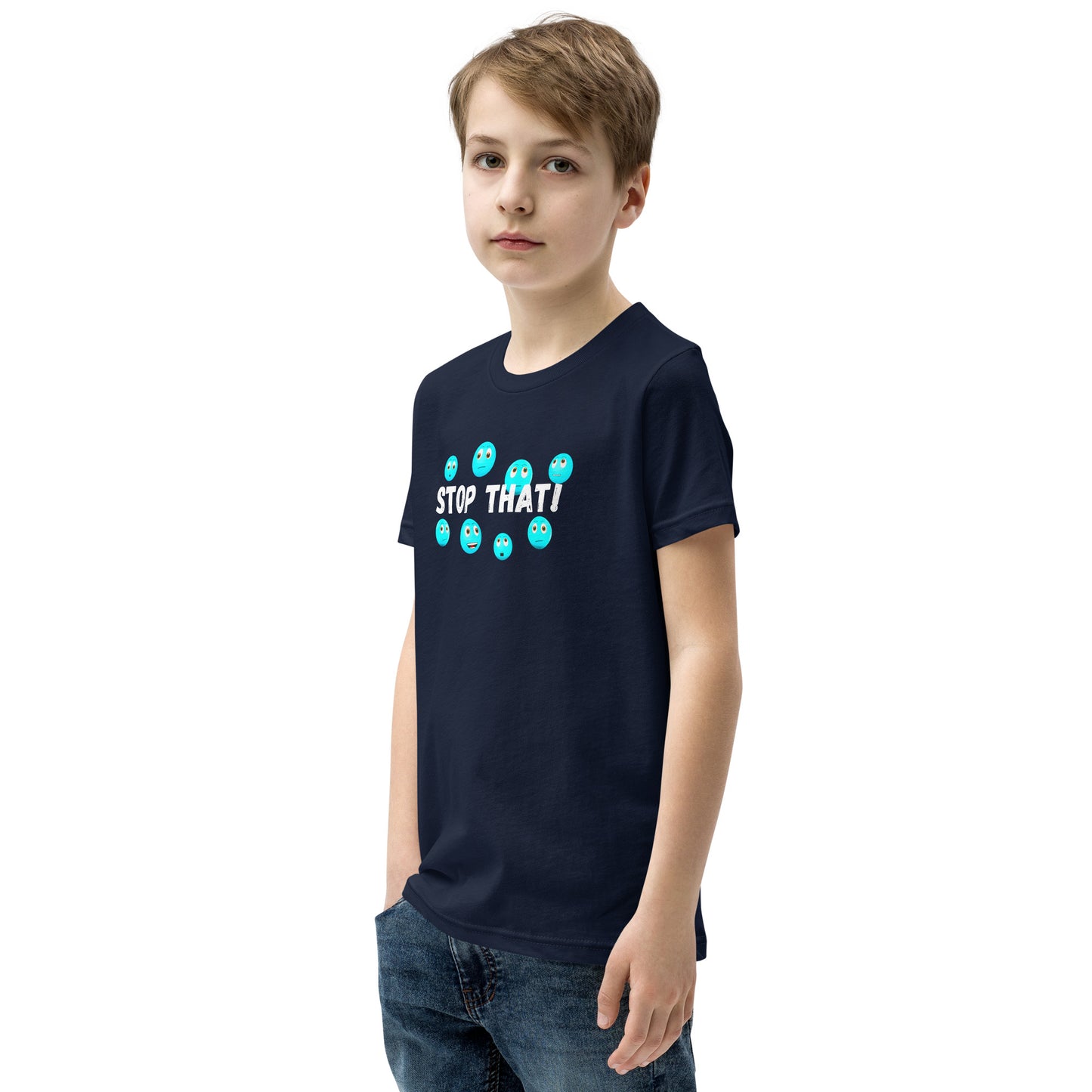 Toy Time Town Uranus Stop That! - Youth Short Sleeve T-Shirt