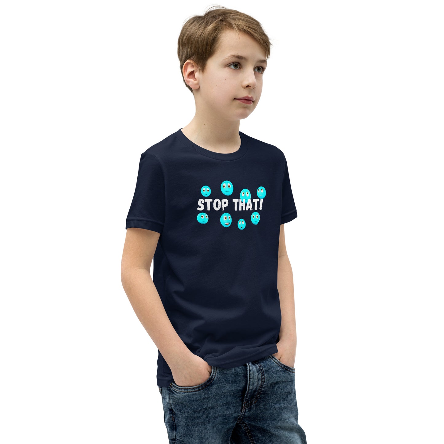 Toy Time Town Uranus Stop That! - Youth Short Sleeve T-Shirt