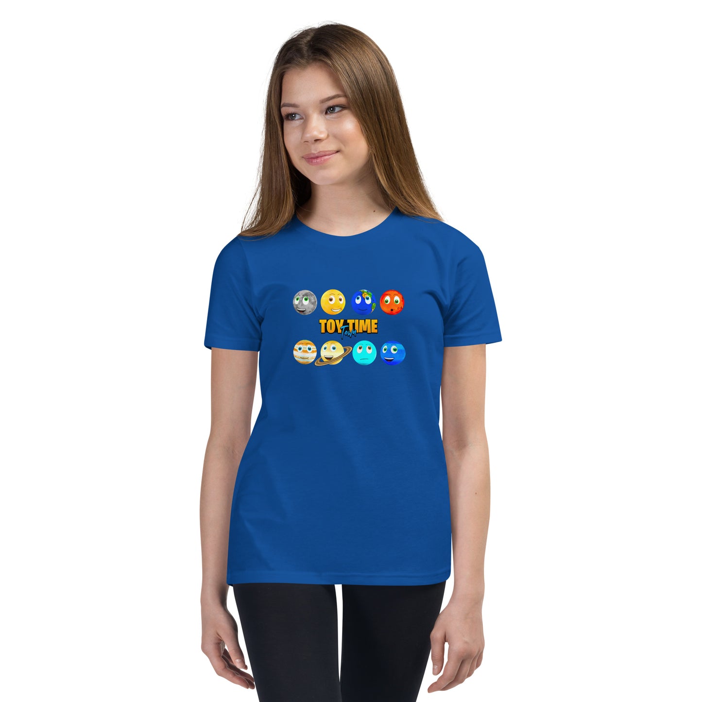 Toy Time Town Planets - Youth Short Sleeve T-Shirt
