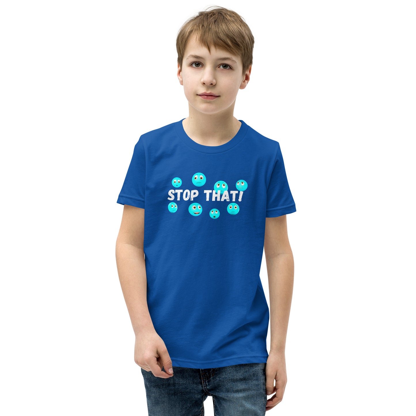 Toy Time Town Uranus Stop That! - Youth Short Sleeve T-Shirt