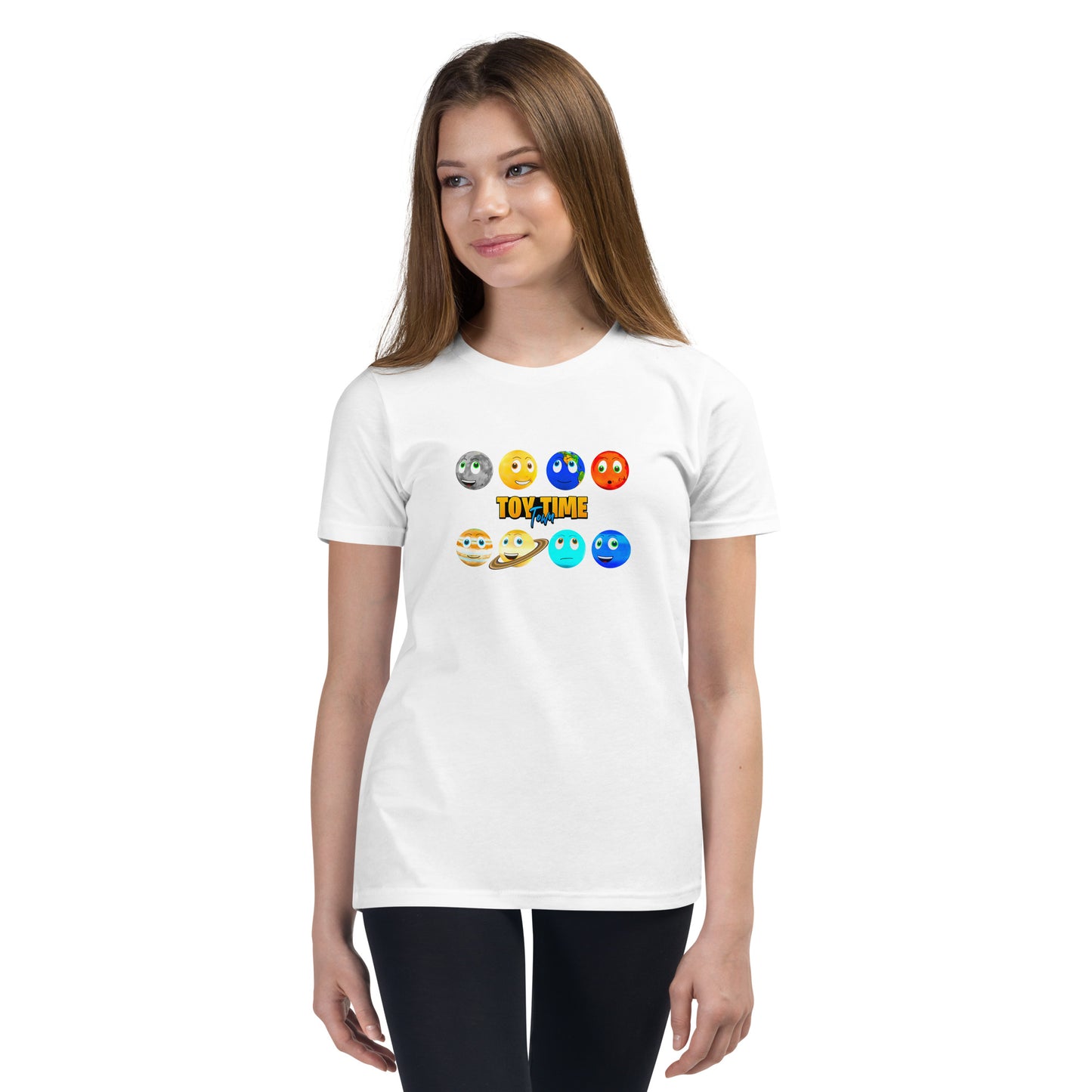 Toy Time Town Planets - Youth Short Sleeve T-Shirt